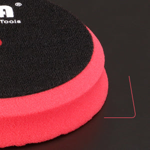 SPTA 1PC 3"(80mm)/5"(125mm)/6"(150mm) Smussato Hex-Logic Auto Spugna Lucidatura Tampone di Schiuma Per DA/RO/GA Buffer Lucidatore