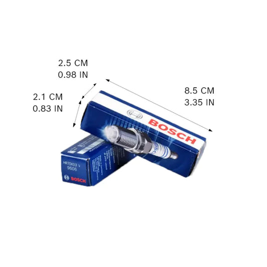 4 candele Bosch a doppio iridio HR7DII33V per Ford Transit Focus Mondeo MK3/4, per Mazda3 BK, Mazda6 GG/GY/GH【OE:CT1E12405A】