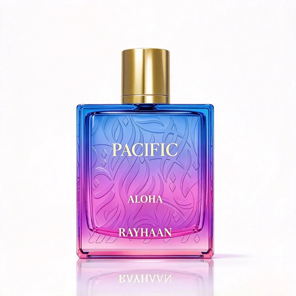 Profumo Rayhaan Pacific Aloha, 100 ml, fragranza fresca di fiori e frutta marina, profumo persistente, adatto a qualsiasi occasione.