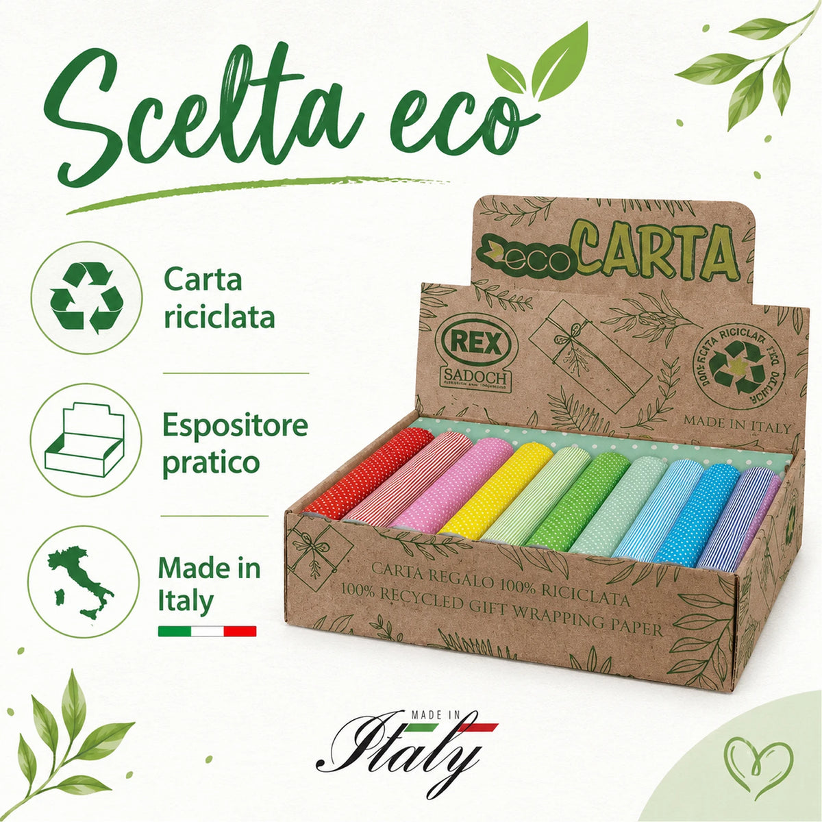 Confezione da 1 Carta Regalo Fantasy, 100 fogli 70 x 100 cm assortiti per confezioni regalo, feste, compleanni e ricorrenze
