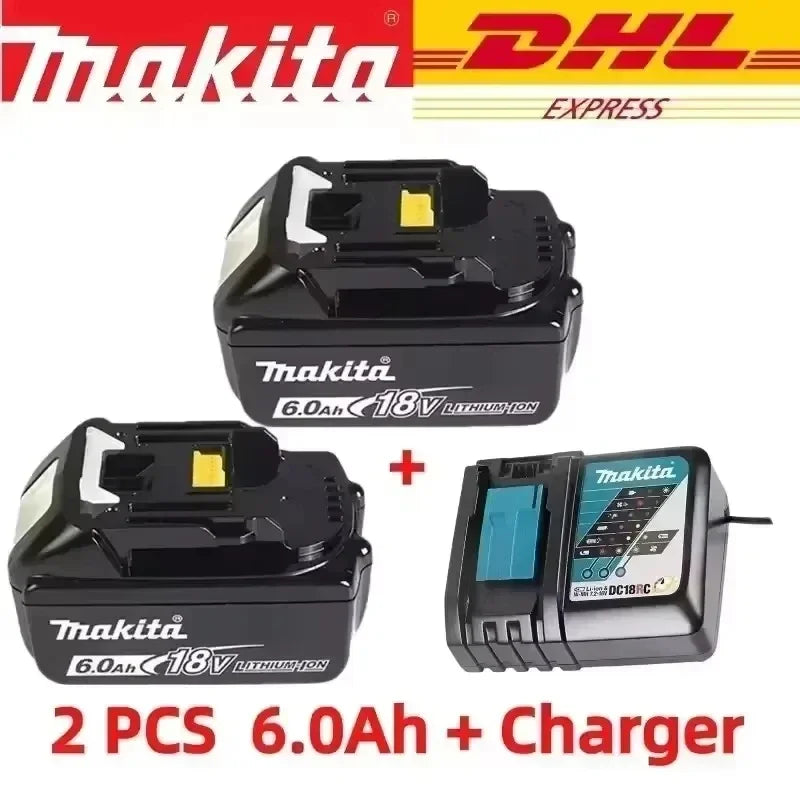 Spedita dalla Francia, nuova batteria Makita 6ah 18V 6ah bl1830b bl1840 bl1860 bl1815 bl1850b bl1850, batteria al litio di ricambio