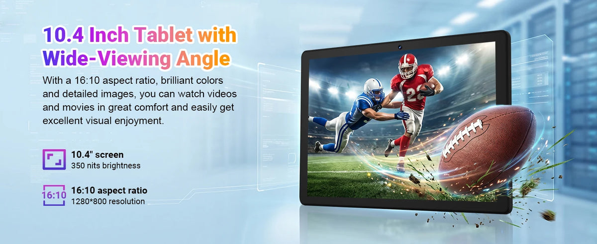 Kb1001L Tablet Android 16 con schermo touchscreen da 10,1 pollici, 20(3+17)Gb di RAM + 64Gb di ROM, processore 5-Core A333 con tastiera, mouse, penna, custodia e auricolari, batteria da 6000Mah, doppia fotocamera 5Mp+8Mp, Wi-