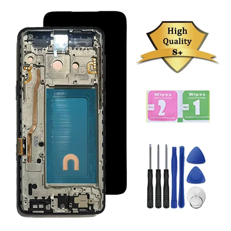 Nuova qualità TFT per Samsung S9 LCD G960 G960F G960N G9600 G Display Touch Screen Digitizer S9 Display con sostituzione del telaio