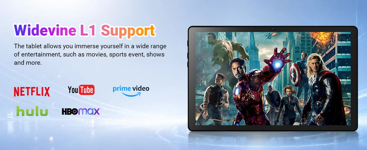 Kb1001L Tablet Android 16 con schermo touchscreen da 10,1 pollici, 20(3+17)Gb di RAM + 64Gb di ROM, processore 5-Core A333 con tastiera, mouse, penna, custodia e auricolari, batteria da 6000Mah, doppia fotocamera 5Mp+8Mp, Wi-