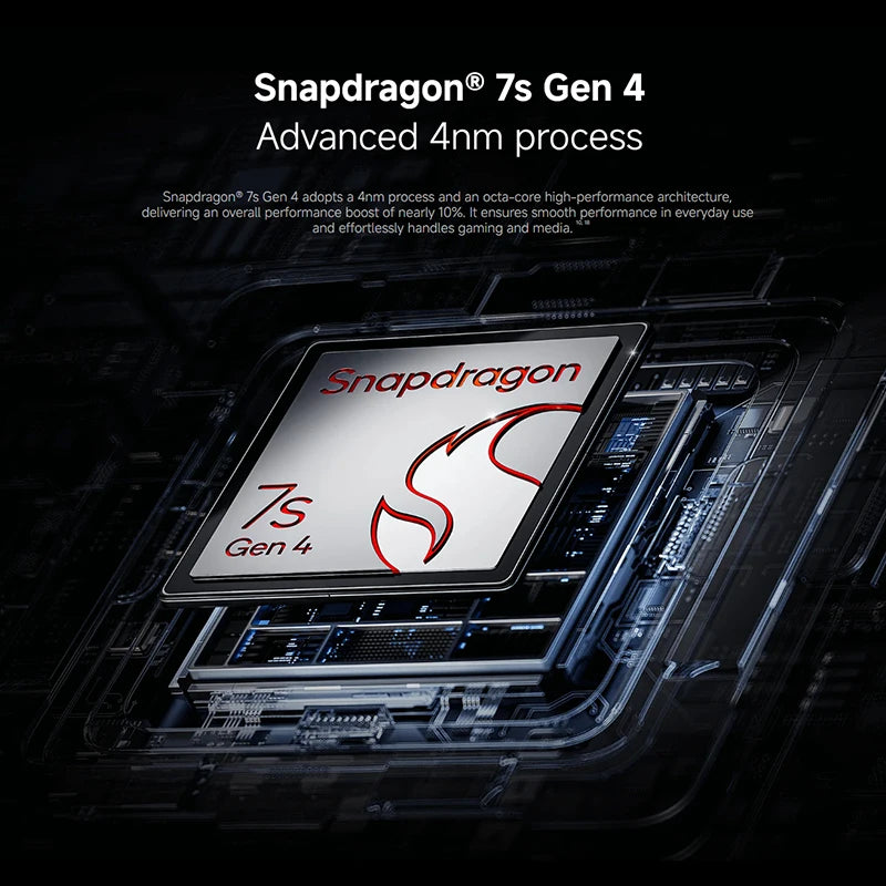 Xiaomi Redmi Note 15 Pro+ 5G Versione Globale, Snapdragon 7s Gen 4, NFC, Batteria da 6500mAh, Display AMOLED CrystalRes da 6.83", Smartphone