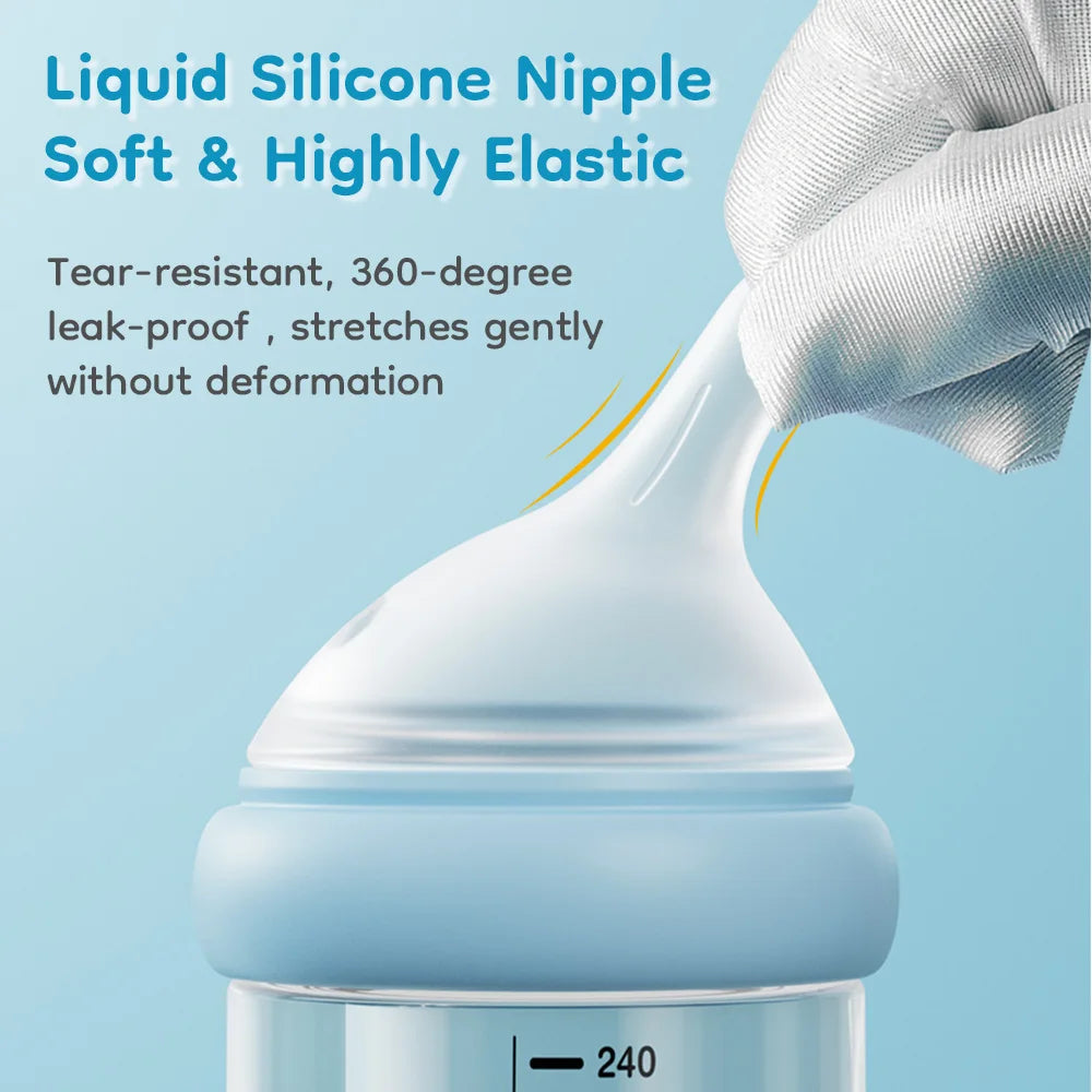 MAMIJOY GB60 – Biberon in vetro da 90, 160 o 240 ml
