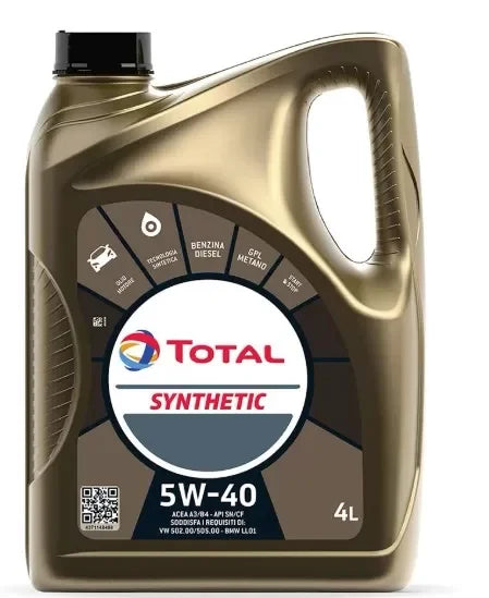 Total Olio Synthetic 5W40 4Lt