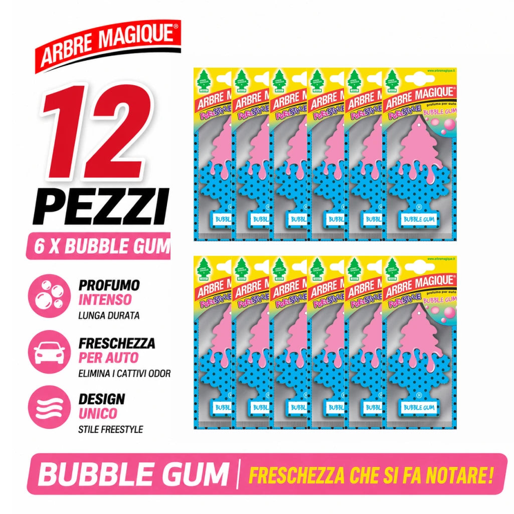 Arbre Magique 1610801 Profumatori Sospesi Bubble Gum