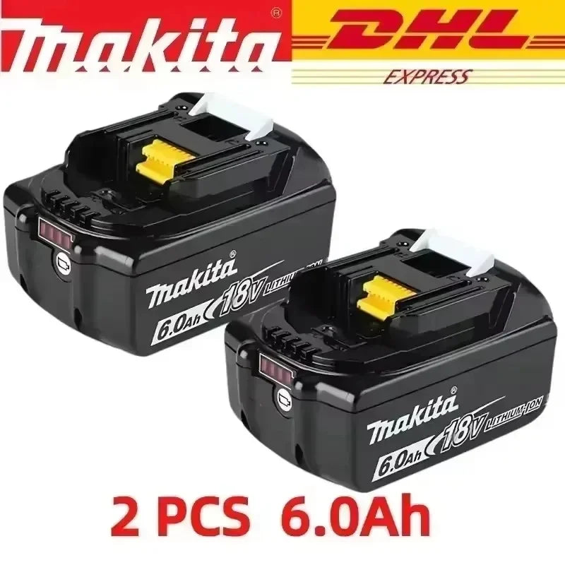 Spedita dalla Francia, nuova batteria Makita 6ah 18V 6ah bl1830b bl1840 bl1860 bl1815 bl1850b bl1850, batteria al litio di ricambio