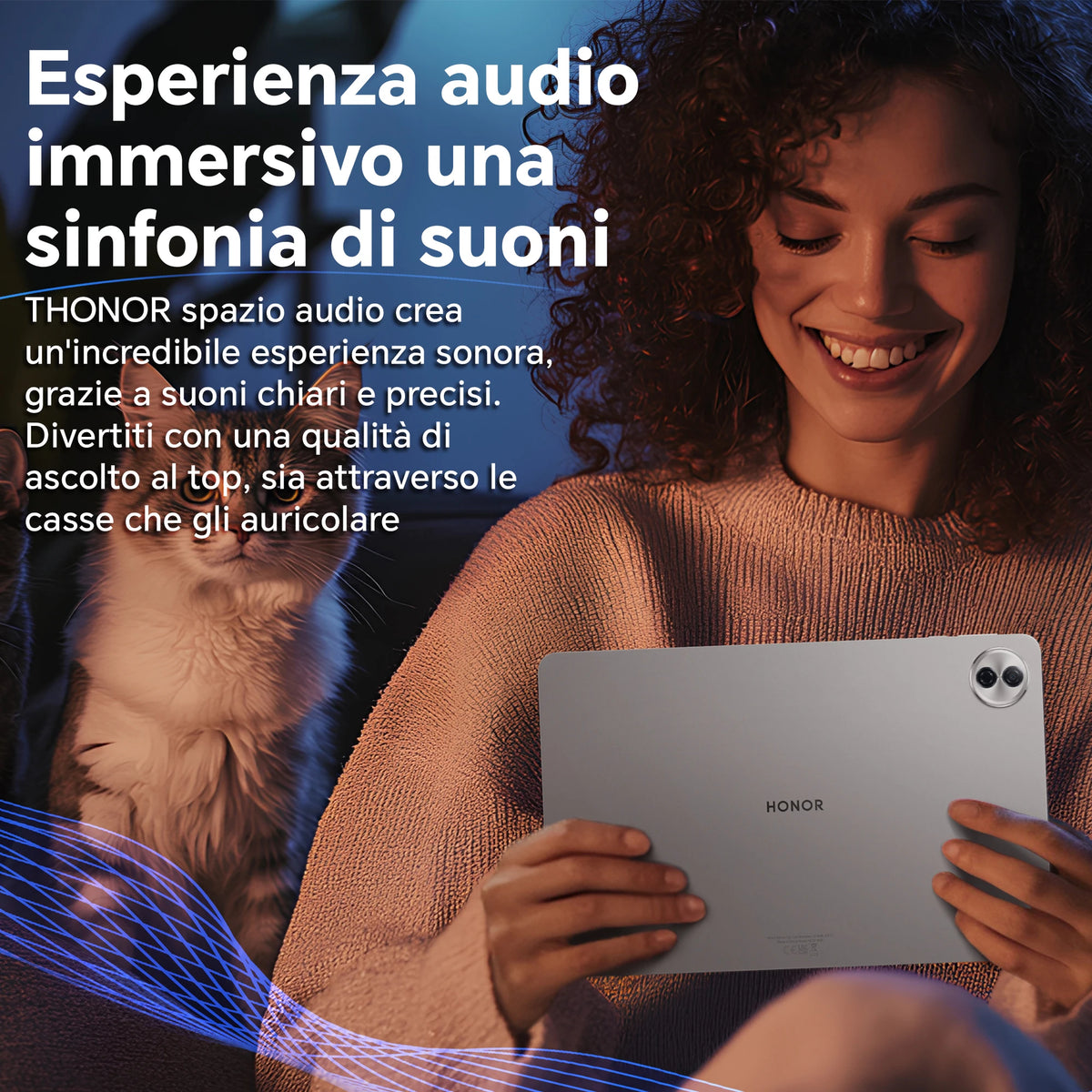 HONOR Pad 10 da 12,1 pollici, 120 Hz, display HONOR Eye Comfort da 2,5K, 8 GB/256 GB, Wi-Fi, batteria da 10.100 mAh, processore Snapdragon 7 Gen 3 a 4 nm, efficienza AI, 6 altoparlanti, Android 15, grigio