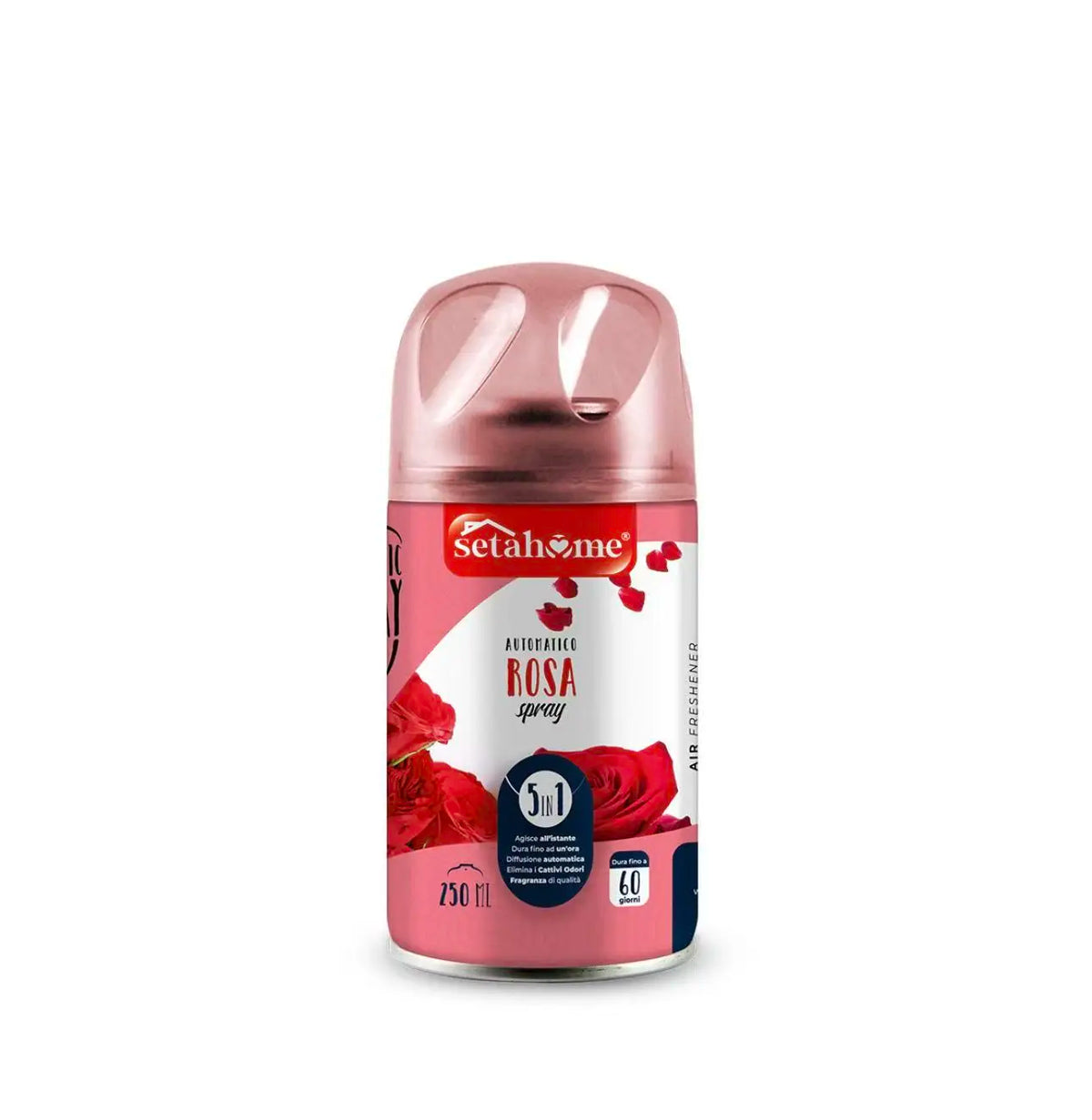 Set 6 Ricariche Spray Deomatic da 250 ml per Profumatori Ambiente, Ricarica Universale Deodorante per Ambienti, Diffusore Profumo Intenso Ideale per Casa e Ufficio gusti assortiti