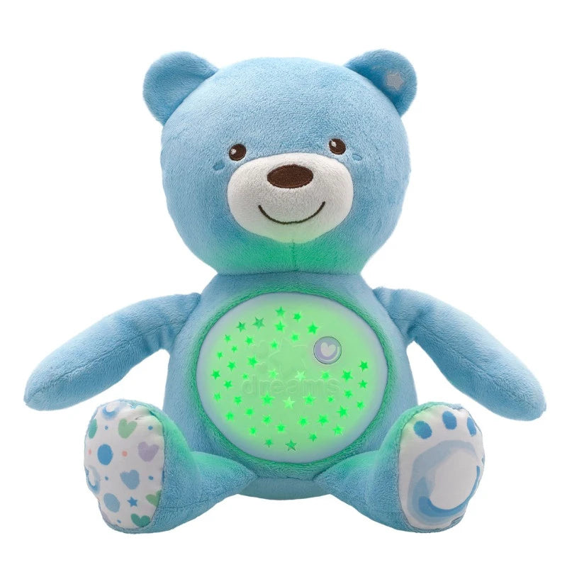 CHICCO BABY BEAR PROJETOR PLUSH BLU