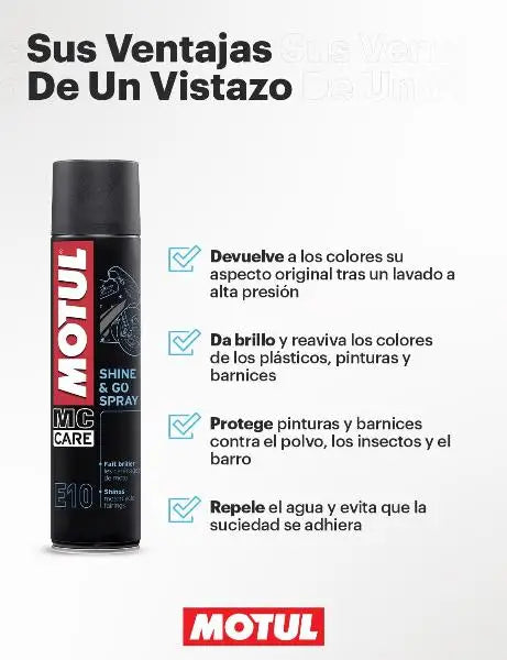 SHINE & GO SP M.C.
Ravviva vernici e smalti
Lascia una lucentezza secca protettiva
aerosol
Contenitore da 400 ml