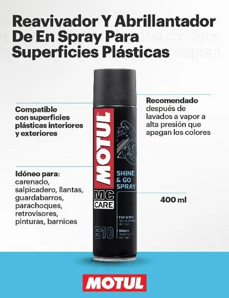 SHINE & GO SP M.C.
Ravviva vernici e smalti
Lascia una lucentezza secca protettiva
aerosol
Contenitore da 400 ml