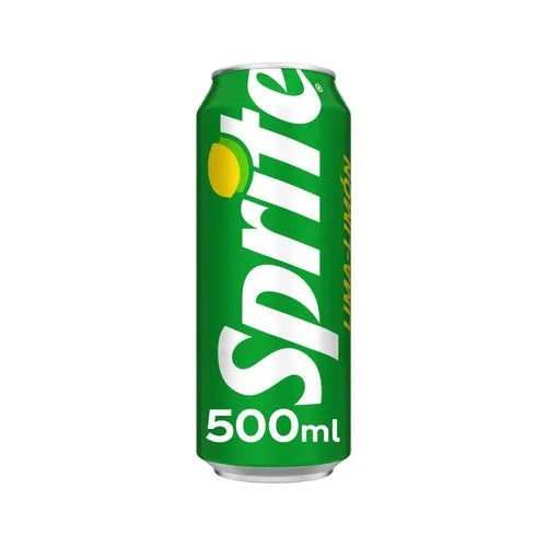 Sprite al Lime e Limone, Bevanda Analcolica a Basso Contenuto Calorico, 12 Lattine da 500 ml | Bevanda rinfrescante al gusto di limone e lime
