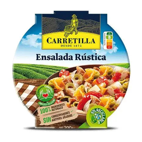 Freccia per insalata rustica 8 unità da 200 gr (ingredienti naturali al 100%, senza conservanti e senza additivi aggiunti)