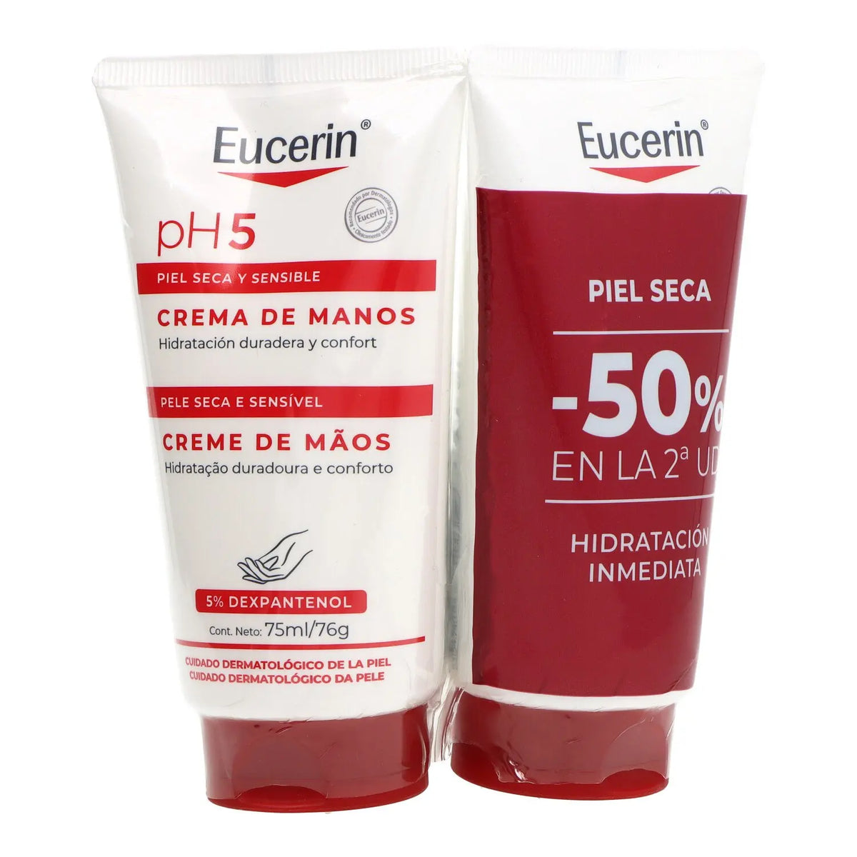 Eucerin Crema Mani 2x 75ml Promozione