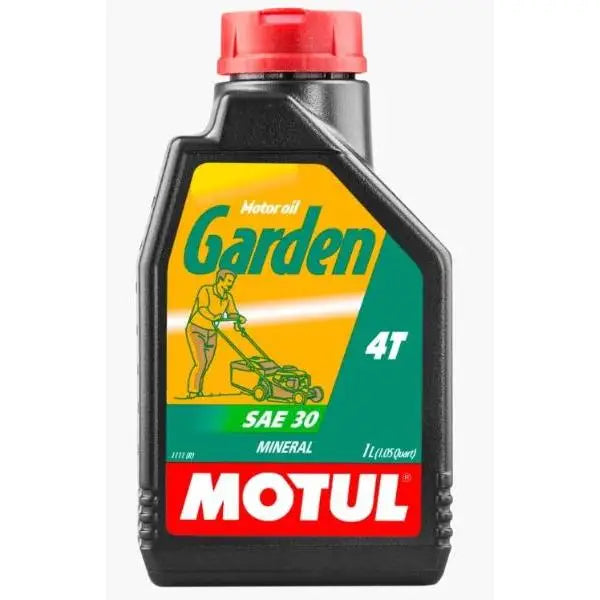 MOTUL GARDEN 4T SAE 30
Lubrificante per motori da giardinaggio a 4 tempi
SAE 30
Minerale.
Contenitore da 1 litro.