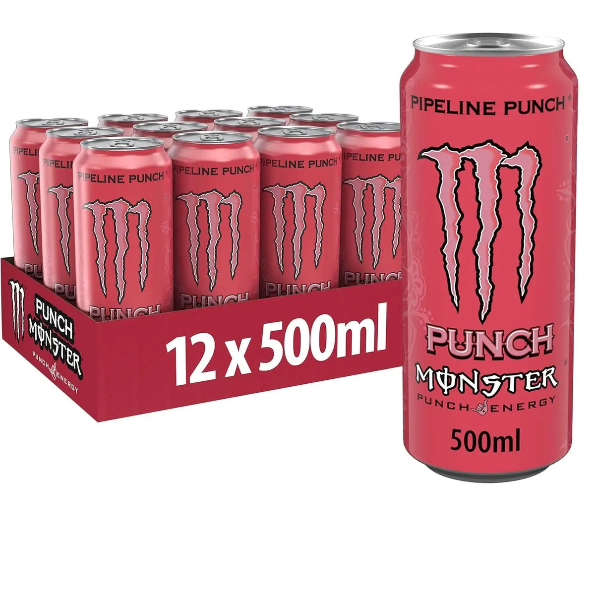 MONSTER PIPELINE PUNCH lattine da 500 ml - Confezione da 12 unità o Scatola da 24 unità