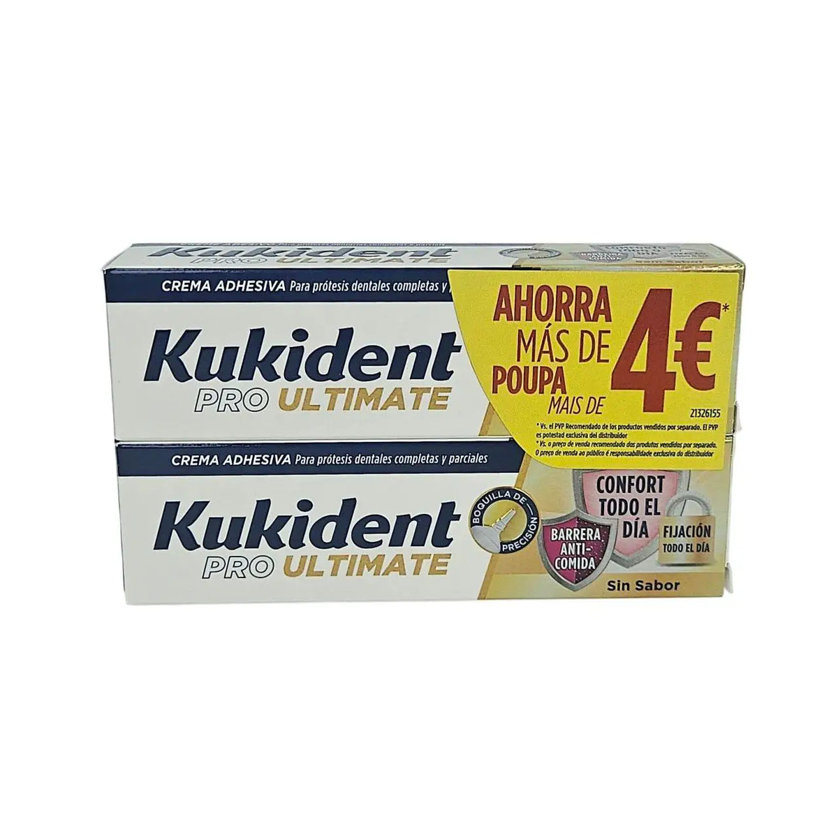 Kukident Pro Ultimate 2x40 g Promo senza sapore