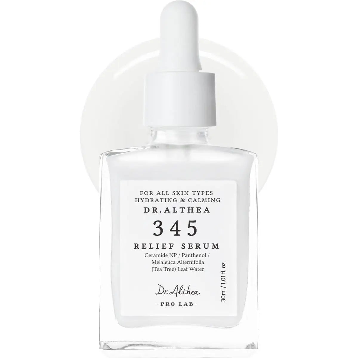 Dr. Althea - Siero Viso 345 con Acido Ialuronico e Niacinamide per Idratazione Profonda e Rigenerazione Cellulare, Texture Leggera e Non Grassa