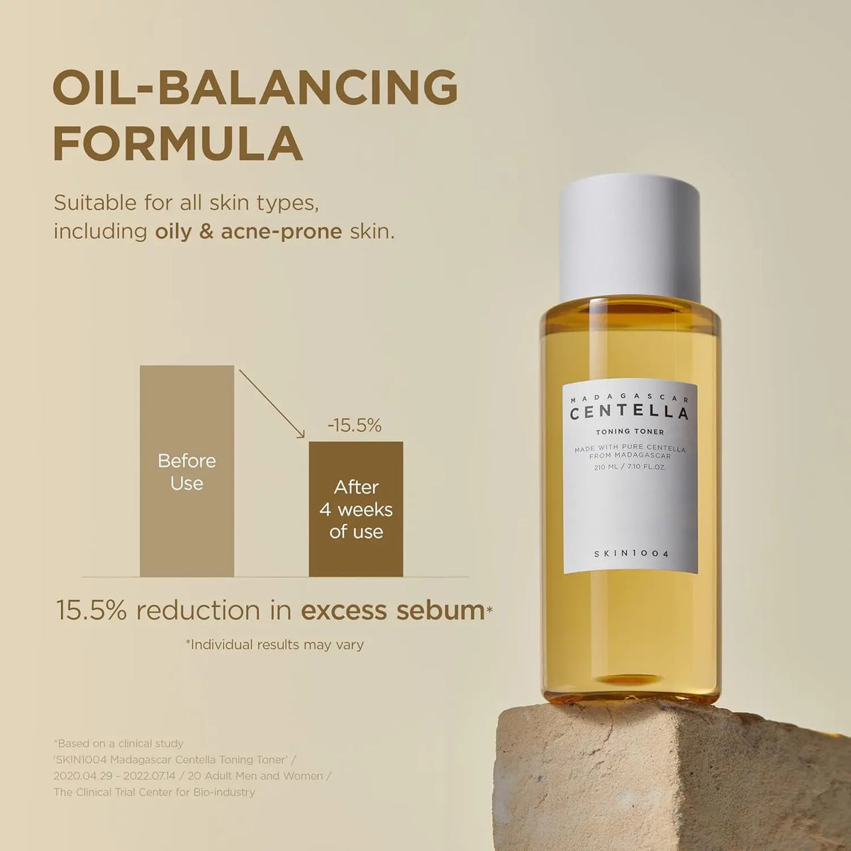 SKIN1004 Madagascar Centella Tonico Tonificante 210ml | Tonico Viso Coreano Lenitivo e Idratante per Pelle Sensibile