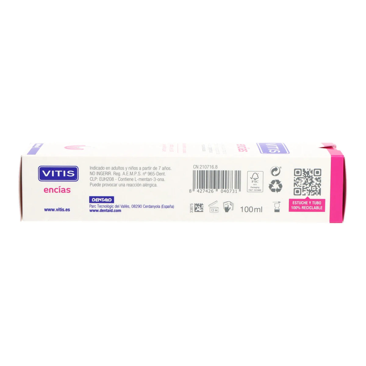 Vitis Gums Pasta 100 ml