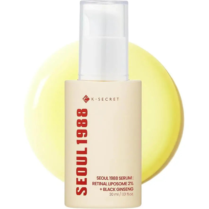 K-Secret SEOUL 1988 Sérum Retinal Liposoma 2% + Ginseng Nero 30 ml Antirughe Coreano