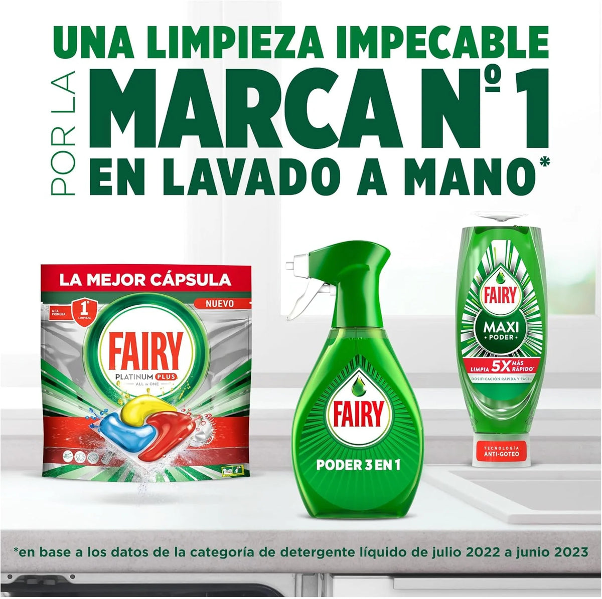 Fairy Original Capsule per Lavastoviglie All-in-One, Limone, 205 Capsule, Efficace Anche su Grassi Secchi