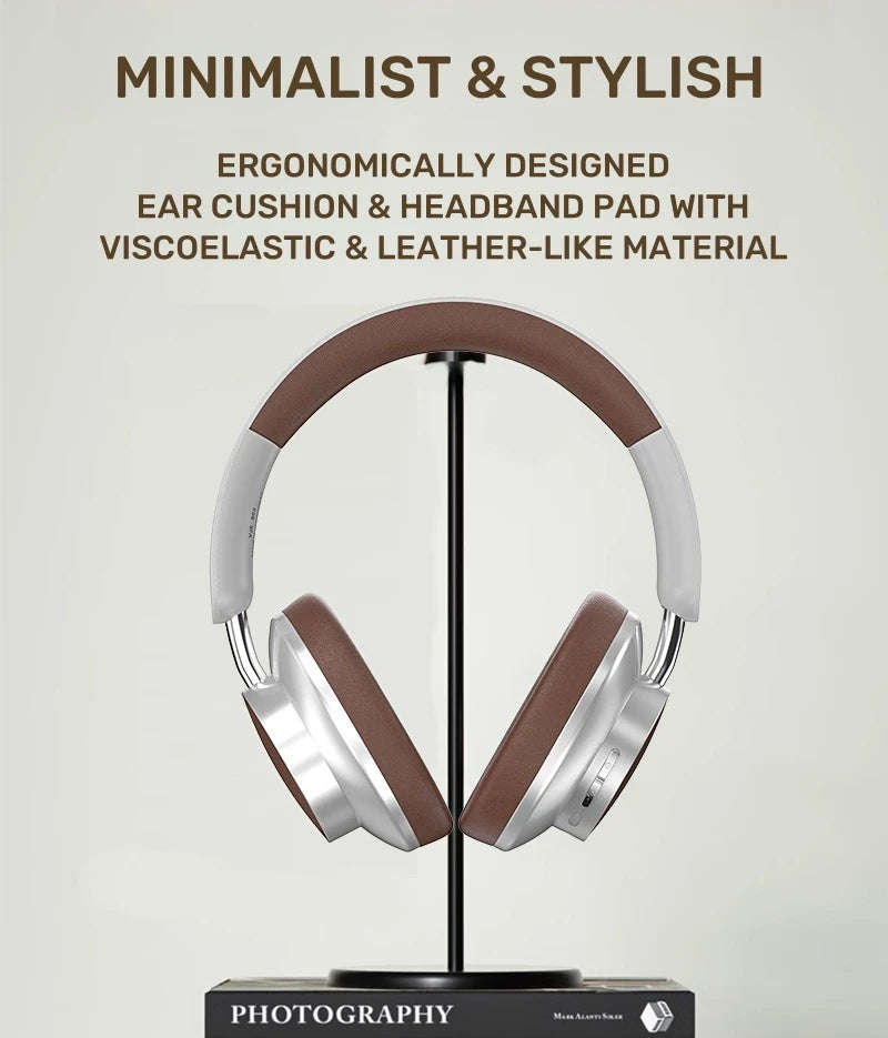 Cuffie Wireless Bluetooth Over-Ear con Bassi Potenziati e Autonomia di 40 Ore TEISCHE