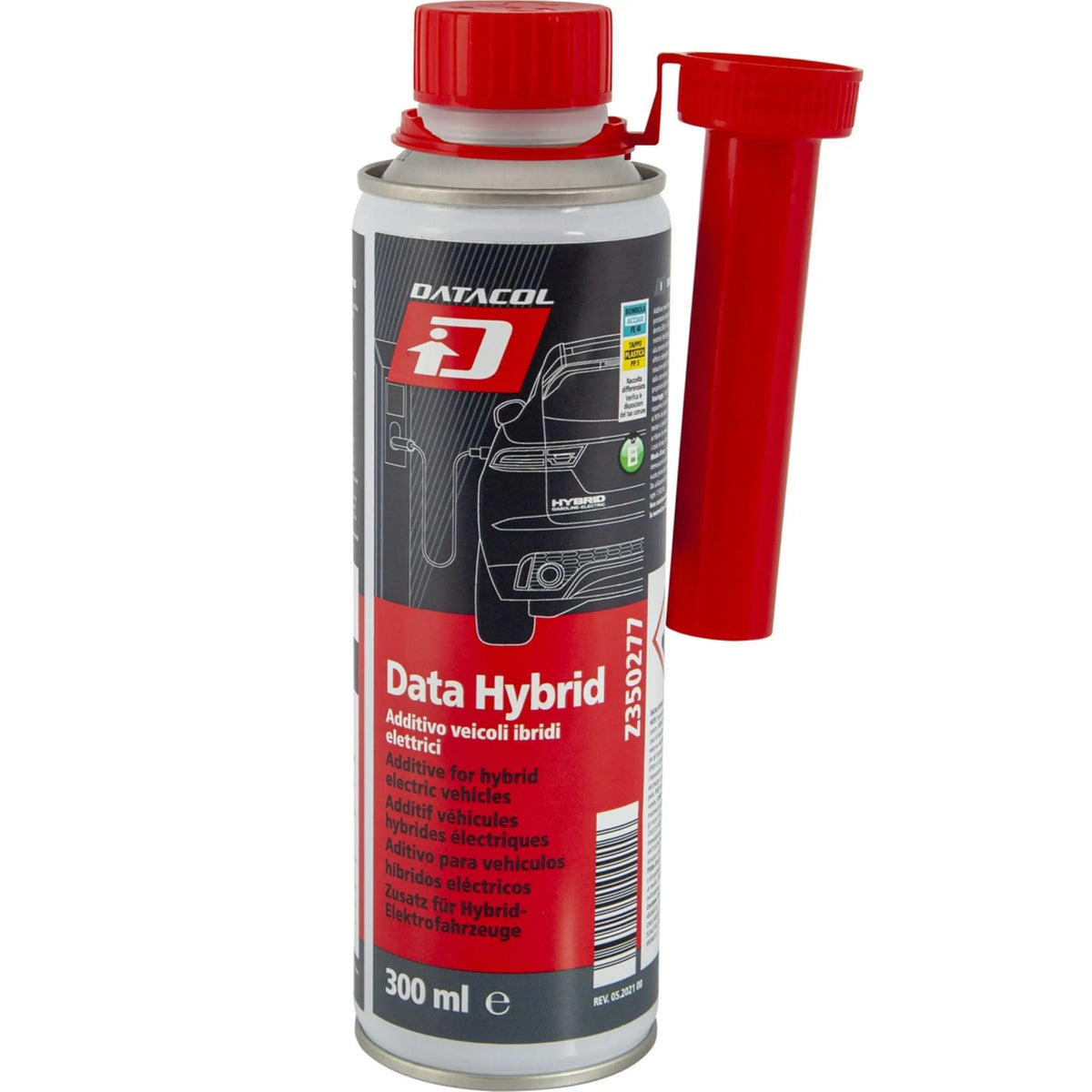 Additivo per la pulizia degli iniettori per veicoli ibridi ed elettrici DATACOL Data Hybrid | Migliora la combustione, protegge il motore e riduce le emissioni | 300 ml