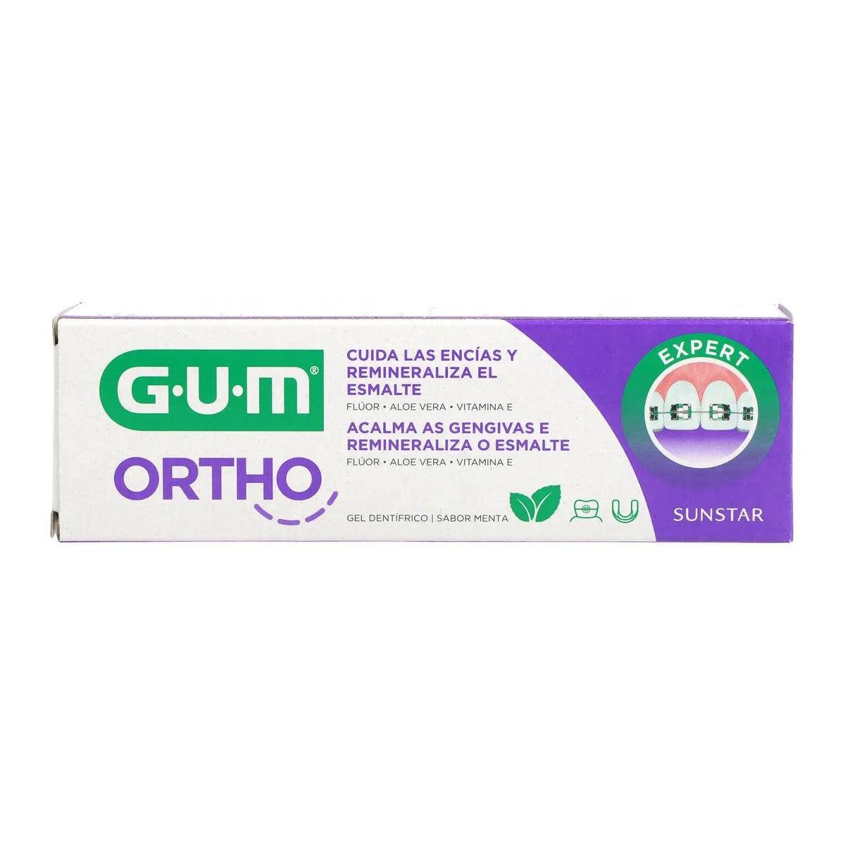 GUM Ortho Gel Dentifricio per Ortodonzia 75ml