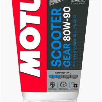 MOTUL SCOOTER GEAR 80W-90W
Olio per Trasmissione ad Alta Pressione
Minerale.
Contenitore di