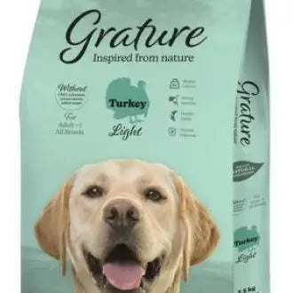 Grature Light Turkey Cibo per Cani Adulti (Cani, Cibo, Alimentazione) - 2,5 KG