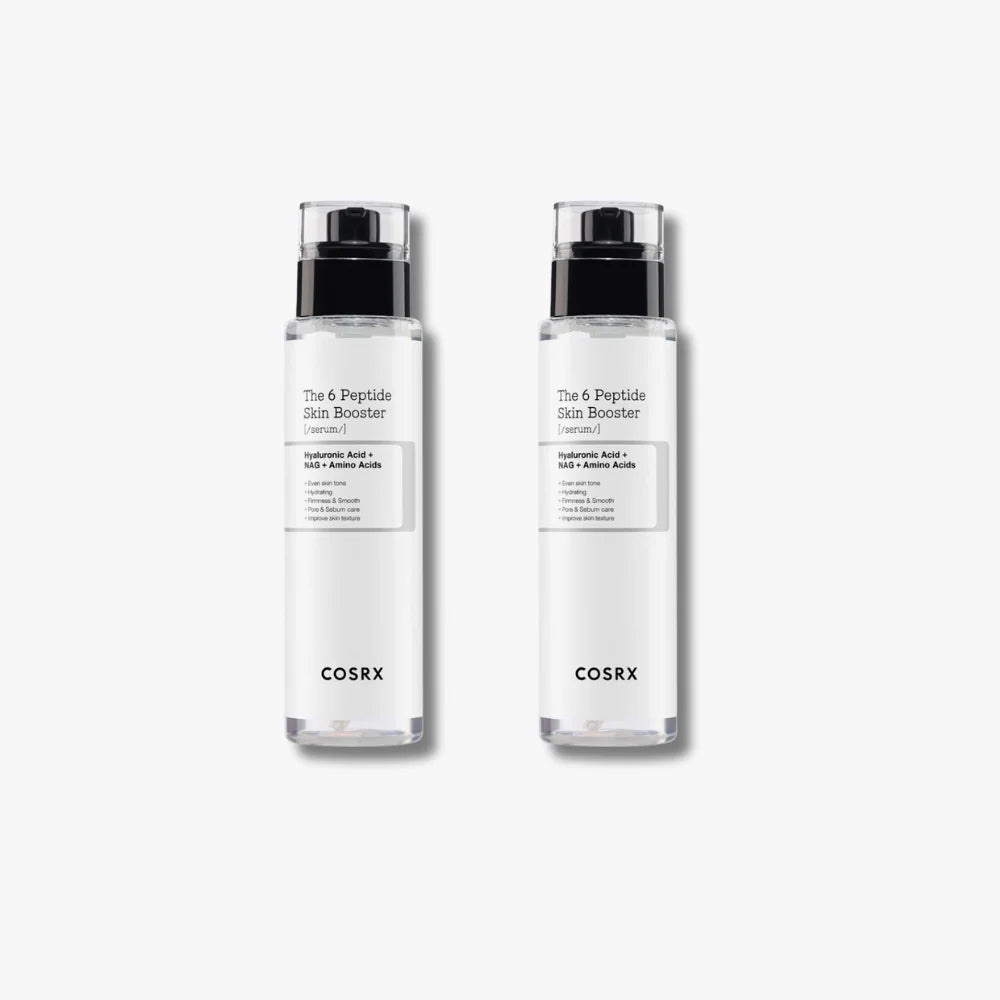 COSRX The 6 Peptide Skin Booster 150 ml, siero/booster leggero a rapido assorbimento con complesso di 6 peptidi