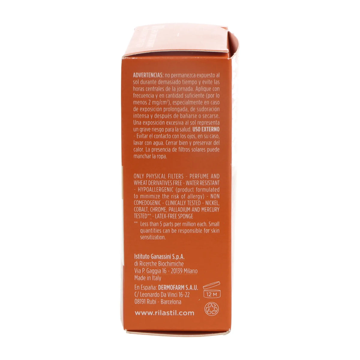 Rilastil Sun System Spf 50 Crema compatta 10 g C