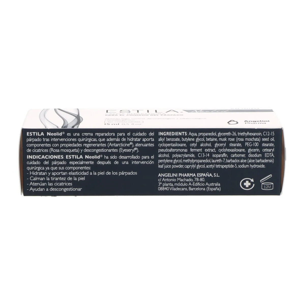 Estila Neolid Crema Riparatrice per Palpebre 15 ml