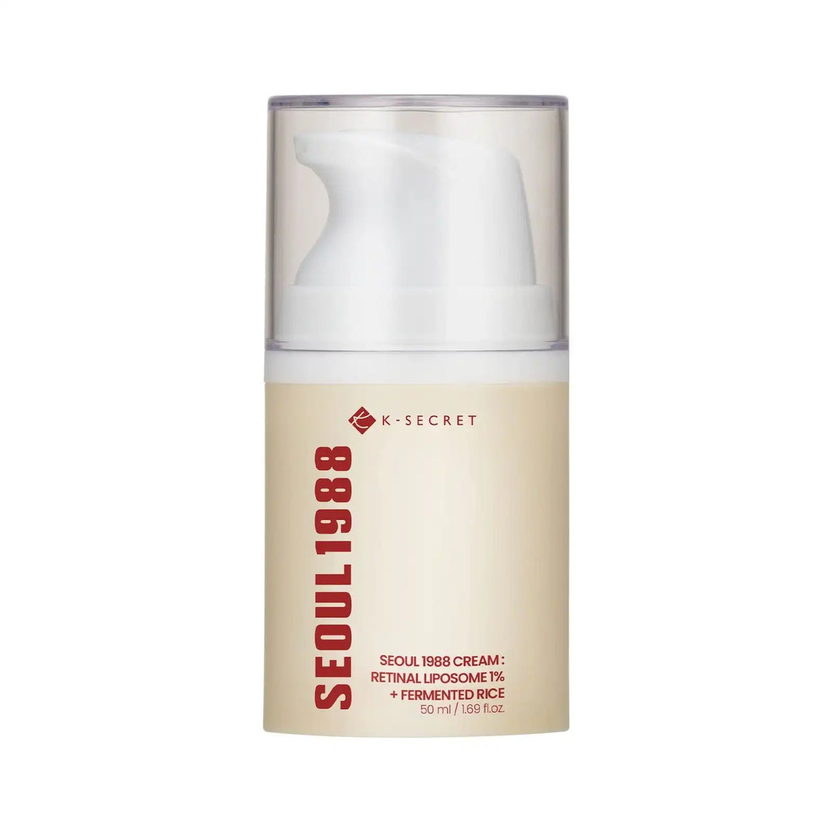 K-Secret SEOUL 1988 Crema Retinal Liposoma 1% + Riso Fermentato 50 ml Anti-età Coreana