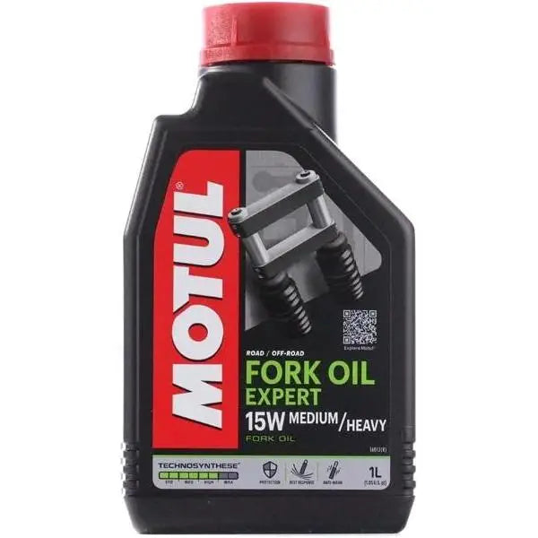 MOTUL OLIO FORCELLA EXPERT MEDIO/PESANTE
15 W
Fluido idraulico per tutti i tipi di forche telescopiche.
Tecnosintesi ®
MEDIO/PESANTE
Contenitore da 1 litro.