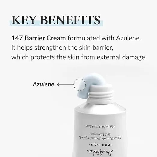 Dr. Althea 147 Barrier Cream - Crema Barriera all'Azulene con 4 Ceramidi e 7 Tipi di Acido Ialuronico