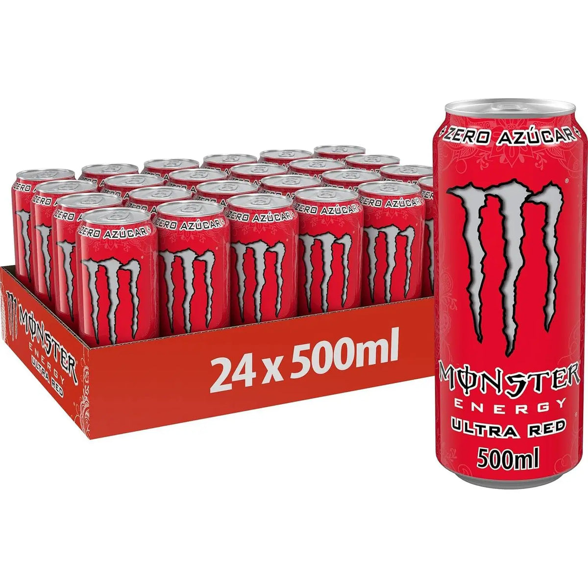 MONSTER ULTRA WATERMELON Scatola da 24 lattine da 500 ml - Sapore anguria