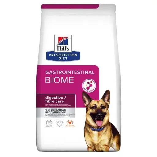 Hill's Prescription Diet Gastrointestinal Biome Pollo Cibo per Cani - 10 KG