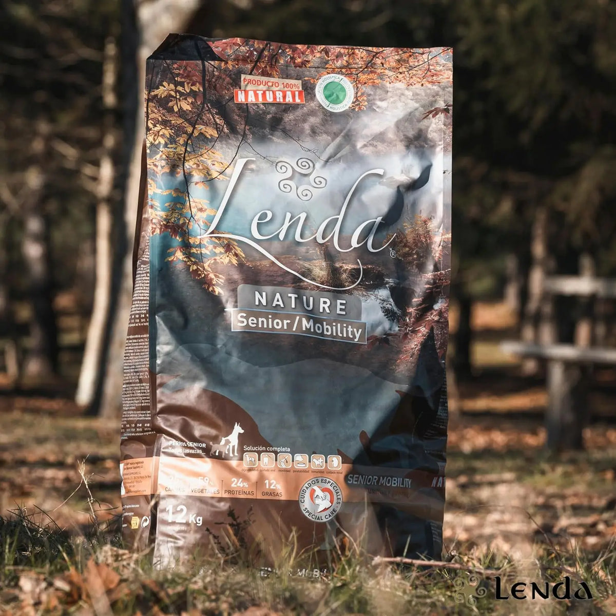 Lenda Senior Mobility - Cibo Naturale per Cani Senior - Ricco di Tacchino e Supporto per le Articolazioni