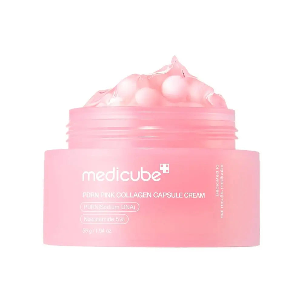 Medicube Salmon DNA PDRN Capsule Cream 55 g | Crema idratante leggera con PDRN e niacinamide per uniformare il tono della pelle e offrire un’idratazione luminosa