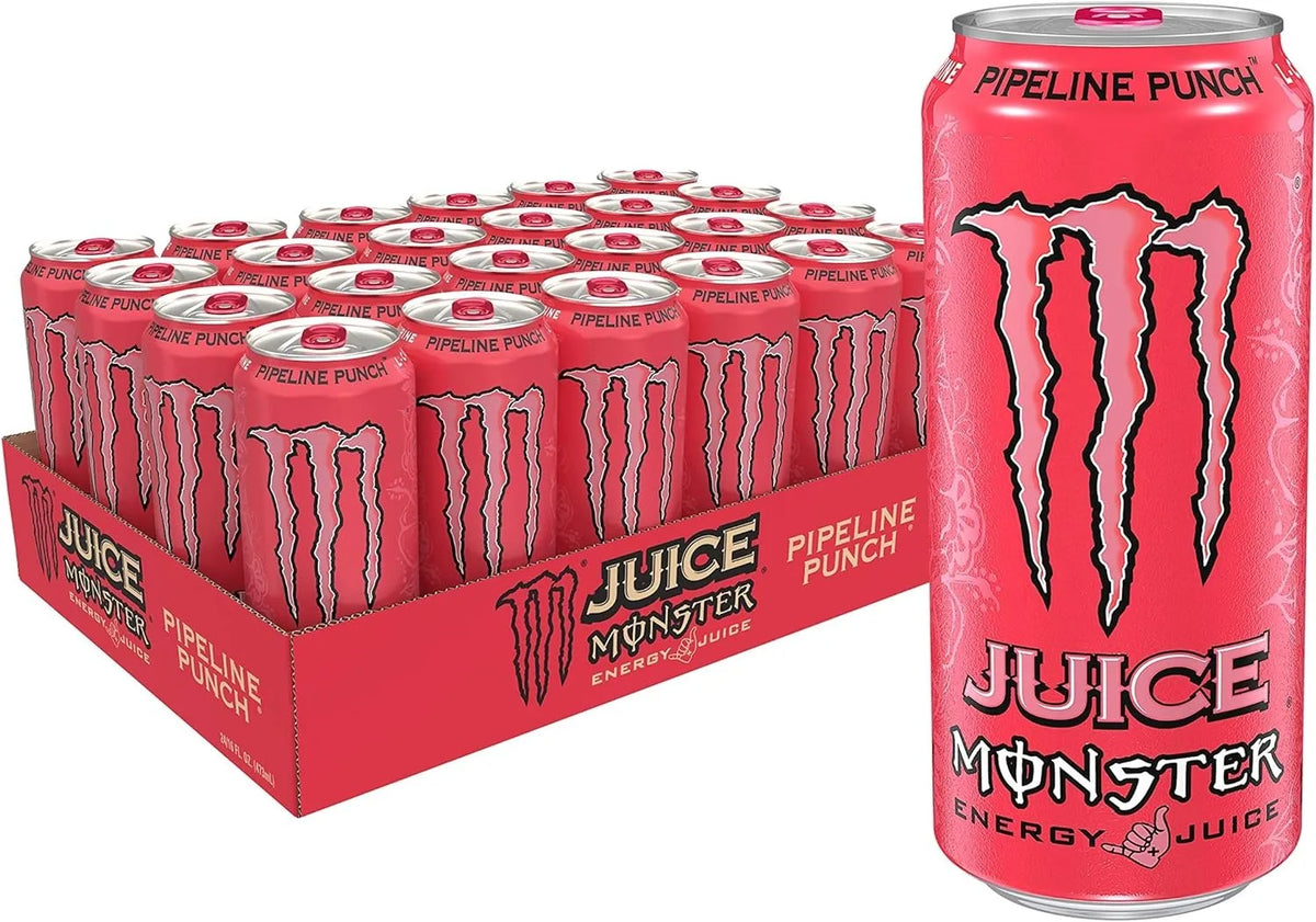 MONSTER PIPELINE PUNCH lattine da 500 ml - Confezione da 12 unità o Scatola da 24 unità