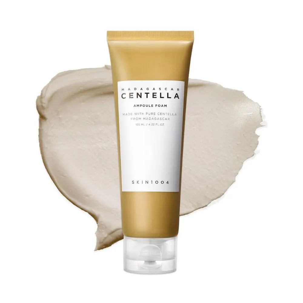 SKIN1004 Madagascar Centella Ampoule Foam 125 ml | Detergente viso delicato con centella asiatica e pH 5.0 | Pulizia profonda, lenitiva e ideale come secondo passaggio della doppia detersione