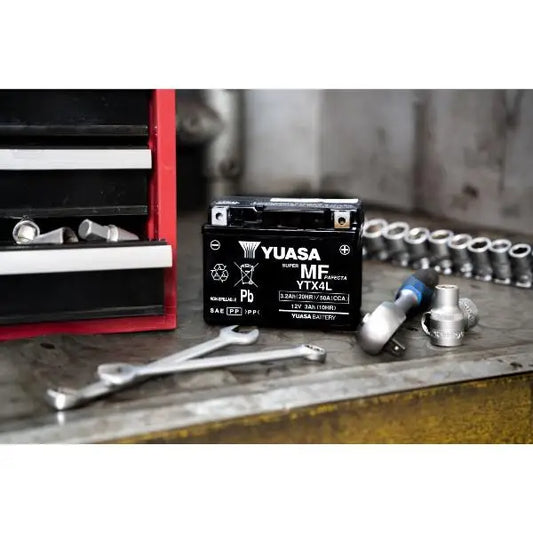 YTX4–L
12V 3.2Ah 50A (EN)
Gamma YTX ® e YT AGM ad alte prestazioni senza manutenzione
Lunghezza 114 mm
Larghezza 71 mm
Altezza 86 mm
