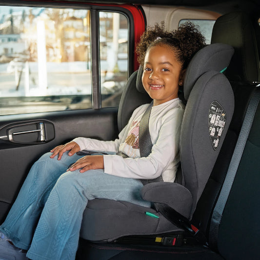 MS BabyWorld – ALPHA – Seggiolino auto Isofix Gruppo 2/3 e rialzo convertibile | I-taglia R129 | universale | 15–36 kg | 100 - 150 cm | Cintura di sicurezza | Per neonati e bambini