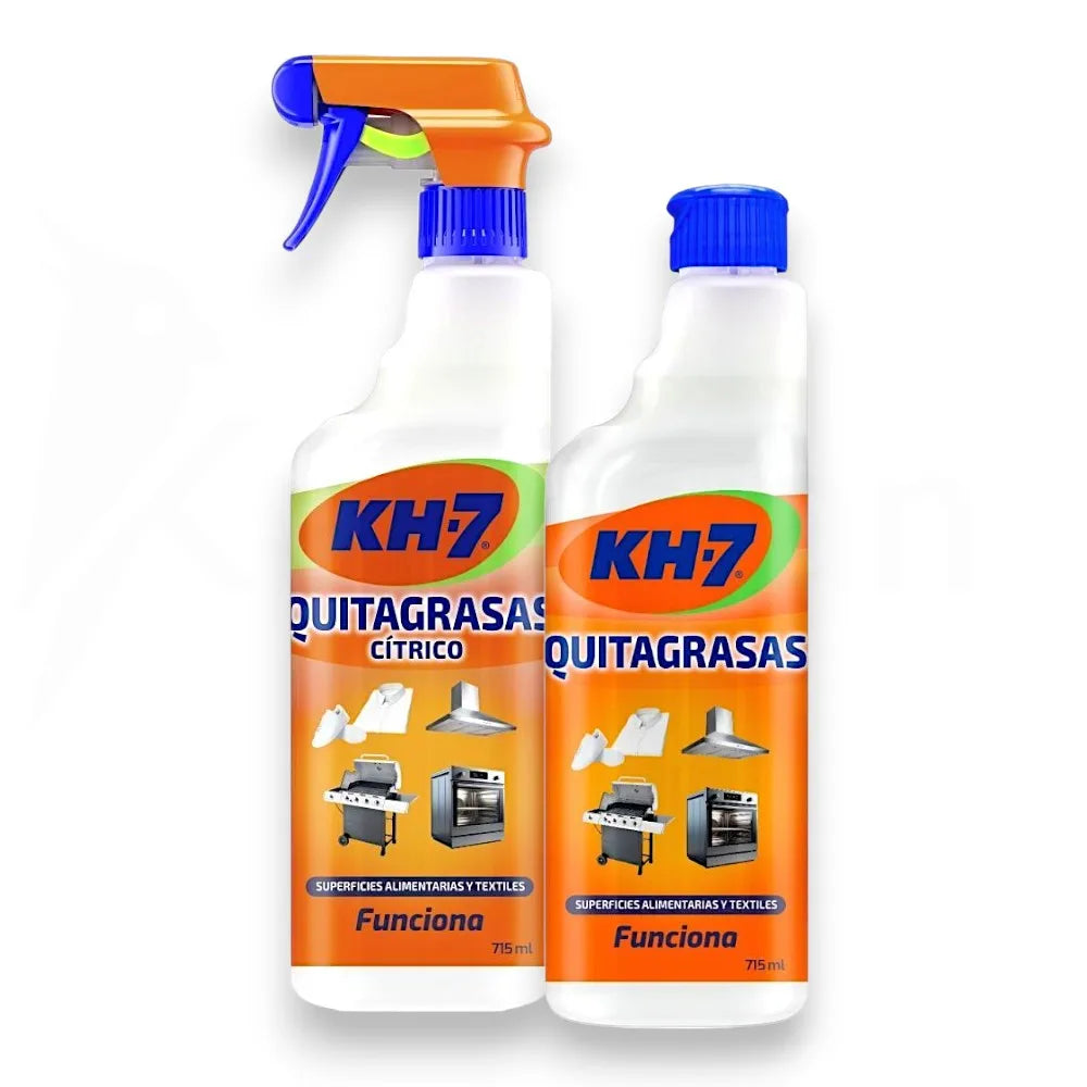 KH-7 Professional Grease Remover Combo - Sgrassatore consigliato per superfici alimentari.