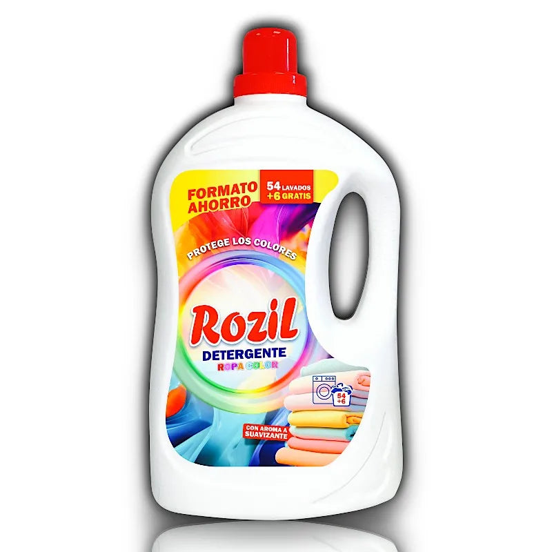 Detersivo per biancheria Rozil Color 3L - Pulizia efficace, fragranza duratura e cura del colore